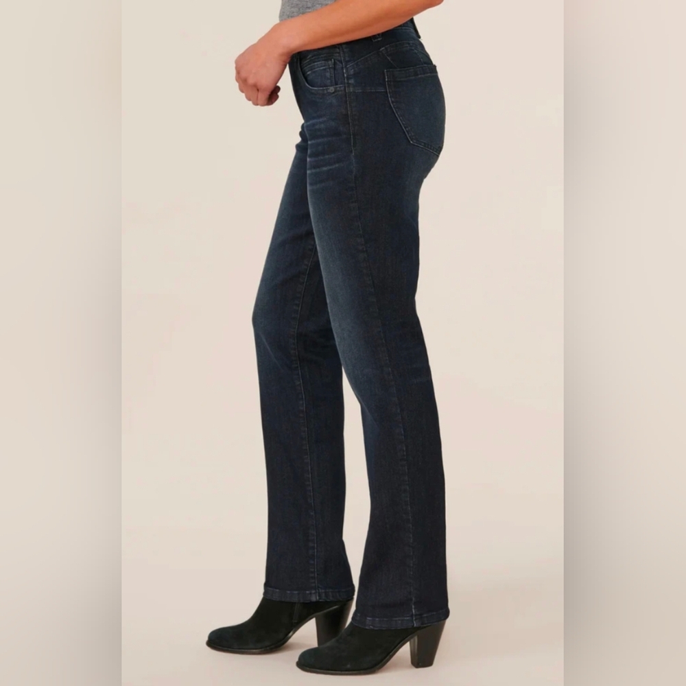 Democracy Women’s Dark Wash Boot Cut Jeans - Deep Blue